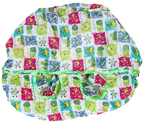 LOPUNER Einkaufswagen und Hochstuhlabdeckung Polyester Cartoon Design Waschbar Schützend für für Gängige Einkaufswagen und Hochstühle