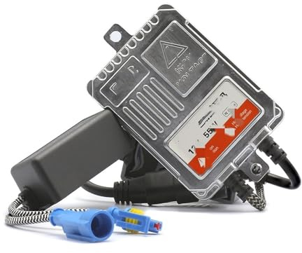 Módulo de la Unidad de Control del balasto del Faro para balasto de xenón, Encendido Bloque Digital Delgado, sin Error, reador para CA 55W 12V para lámpara H1 H7 H4 H11 9005 9006(2PCS)