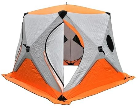 LYXYGMV Tente de Bivouac à Ouverture Rapide for la pêche sur Glace, abri, Tente Neige en Hiver pour la pêche hivernale