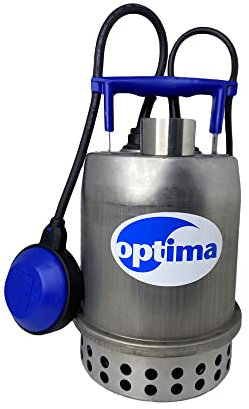 EBARA série OPTIMA MA Pompe électrique monophasée submersible pour eaux claires en AISI 304 avec flotteur