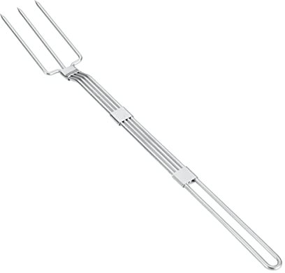 METALTEX 2493800 Tenedor 3 puntas Chef Line estañado, 40 cm, metal