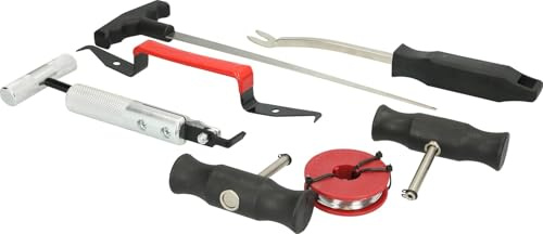 BRILLIANT TOOLS BT681100 Jeu de démontage [Powered by KS TOOLS] | Jeu de démontage de pare-brise, 7 pcs