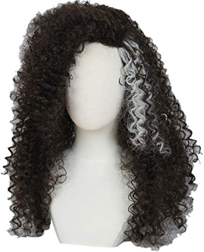 Linfairy Afro Lockigt Peruk Halloween Cosplay Peruk