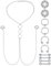 D.Bella 14G Nippelrings Chirurgenstahl Brustwarzenpiercing Frauen Nippelpiercing Schmuck Schwarz