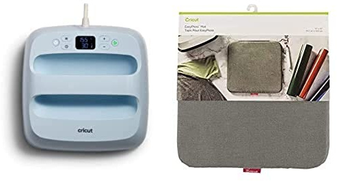 Cricut EasyPress 3 (22.5cm x 22.5cm) + Cricut EasyPress Pressing Mat (30.5 cm x 30.5 cm) Bundle