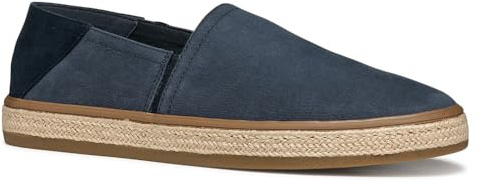 Geox män U PANTELLERIA A Espadrille Wedge Sandal, marinblå, 44 EU, marinblå, 44 EU