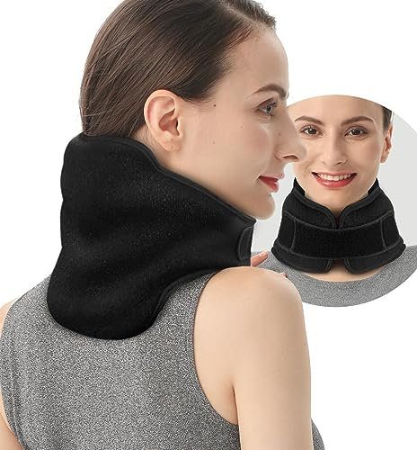 UNCN Körnerkissen Mikrowelle für den Nacken, Kirschkernkissen Mikrowelle Nacken Schulter mit Waschbarem Bezug, 54 x 18cm 815g