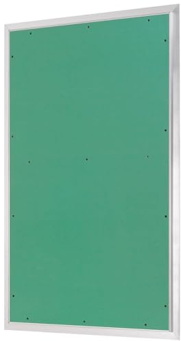 Revisionsklappe Trockenbau 600 x 1000 mm – Revisionstür - Wartungsklappe mit 12,5 mm imprägnierter GK-Einlage und Druckverschluss – aus korrosionsbeständigem Aluminium – befliesbar – MW multi werkzeug