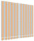 vidaXL Tissu de Remplacement pour auvent Rayures Multicolores 3x2,5 m, Dessus d'auvent de Remplacement, Parasol de terrasse, Tissu de Rechange pour auvent