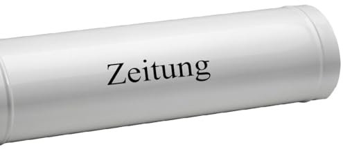 Newspaper Lettering Sticker Labelling Sticker for Newspaper Rolls (RPM3) No. 6, 15 cm