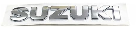 JYWLKQ Auto EmblèMe Logo Voiture pour Suzuki Vitara 2014, Autocollant D'insigne Emblème de Lettres pour Bonnet Coffre Arrière Corps Côté Extérieurs Décoration Accessoires,A