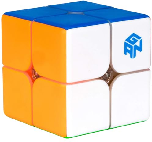 Bukefuno GAN 249 V2 2 x 2 pussel magisk kub 2 x 2 GAN249 V2 Speed magisk kub sticklös