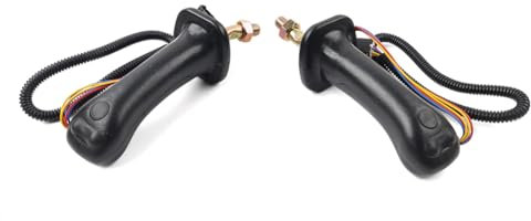YFUK 1 paar Bagger Assy Joystick Griff Schwarz Metall ; Kunststoff Für DH DX150 215 300 225 370-9C