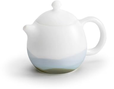FUHAI-666 Tetera China Tetera de Porcelana de Jade de Hielo, Tetera Individual con Filtro, Juego de té de cerámica Chino for el hogar, Tetera de elaboración Tetera