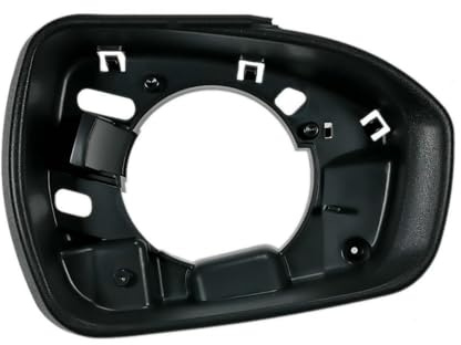 LINGLW Spiegelrahmen Außenspiegel Rahmen für Mondeo MK5 2013 2014 2015 2016 2017 2018 2019 Rückspiegel Blende Links und Rechts Seitenspiegel Kappe Halter Halterung Verkleidung Blendring Schwarz