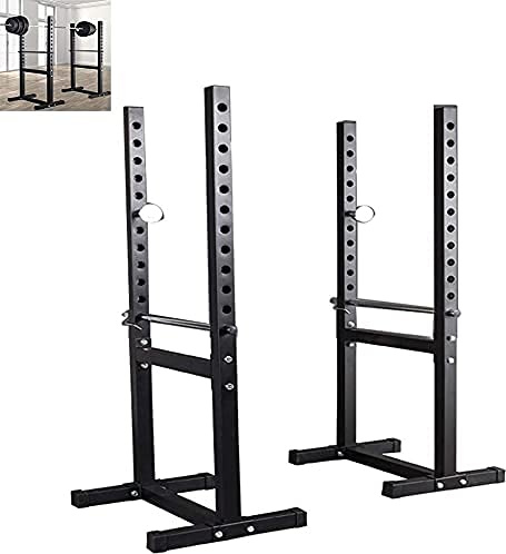 Langhantelablage Squat Stand Bench Press Rack Squat Rack Verstellbare Langhantelablage Bankdrücken Rack Gewichtstraining Equipment Home Fitness Equipment Übungsgeräte