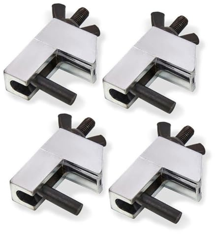 Nxyupv 4pcs Brake Line Clamp 4pcs Metal Brake Line Clamp for Flexible Hoses Hoses Hose Clamp Pliers