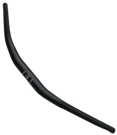 rockible Manubrio per Bicicletta da Montagna, Riser, 31,8 mm, Impugnatura da 22 mm, Lega di Alluminio, Style B