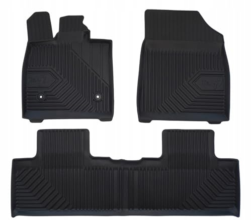 FROGUM No.77 Gummimatten Ganzjahresset von Auto Fußmatten Autofussmatten für BYD Seal U ab 2024 | Langlebiges TPE Material