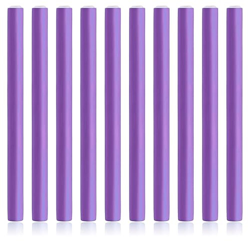 10 Pack Flexi Rods Curling Rods Heatless Curlers Foam Hair Rollers 2cm | large diameter bendy rollers for loose waves and long hair. Soft foam design for overnight curls, travel and home styling