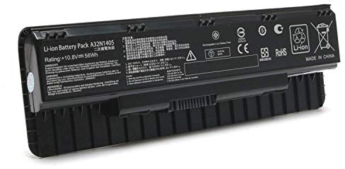 A32NI405 A32N1405 0B110-00300000 Batterie d'ordinateur Portable | Remplacement pour ASUS G551 G58JK G771 G771JK G771JM G551JK G551JM N551 N751 GL551 GL771 GL551JM 0B110-00300000M (10.8V 56Wh)