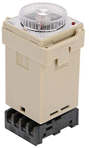 Jadeshay Intelligenter Temperaturregler, E5C2-R Temperaturregler Analoger Temperaturregler Temperaturmessgerät mit DIN-Schiene