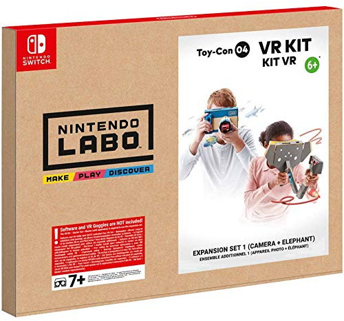 Nintendo Labo: VR-Set Erweiterungspaket Kamera + Elefant - [Nintendo Switch]
