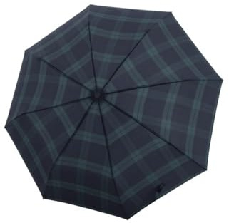 Doppler, Carbonsteel Magic Woven Check/gewebtes Check Black/Uhr, Unisex, Erwachsene, Einheitsgröße