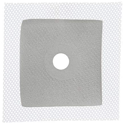 Dichtmanschette 4 Stk. Wandmanschette 120x120 mm Dehnöffnung, Loch Ø 16mm | Dichtband Badabdichtung Dusche Küche Dichtmanschetten G01