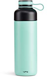 Lékué Thermosflasche aus Edelstahl, türkis, 500 ml