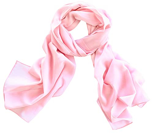 Dolce Abbraccio Damen Schal Stola Halstuch Tuch aus Chiffon für Frühling Sommer Ganzjährig