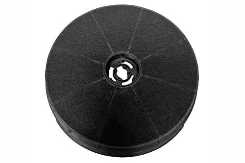 eRicambi® Filtro ai Carboni Attivi per Cappa Aspirante, Compatibile con Tecnowind Smeg Aeg Ariston Zanussi Pelgrim, Dimensioni: Ø190 x 36 (mm) FKS151 Type H - 180