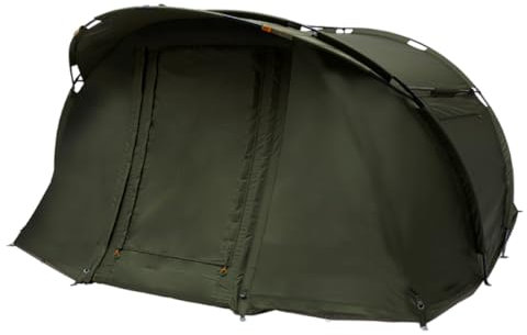 Prologic Inspire Bivvy and Overwrap 2 Man - Karpfenzelt, Zelt zum Karpfenangeln, Campingzelt, Angelzelt