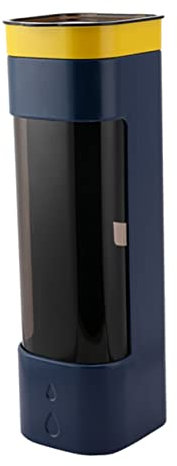 Zerodeko Distributore Di Bicchieri a Trazione Per Uso Interno Portabicchieri Da Parete Realizzato in Materiale Sintetico Facile Da Estrarre e Mantenere Igienico