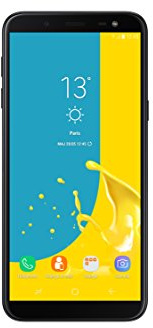 Samsung J6 Smartphone débloqué LTE (Ecran : 5,6 Pouces - 32 Go - Double Nano-SIM - Android) Noir (Reconditionné)
