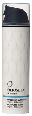 Olioseta Nourish Nährende Haarmaske, konzentriert, organisches Arganöl, intensive Feuchtigkeit, 200 ml
