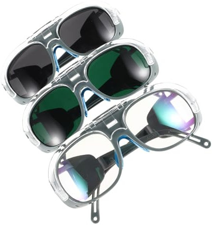 jojofuny 3paires Lunettes De Soudage Protection Oculaire Pour Soudage Sécurité Eyewear Transparente