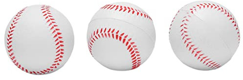 Diheohg 12Pack Baseball Foam Softball 9-Jugendtraining für Erwachsene Sportlicher Schlagball für das Pitching-Fangtraining