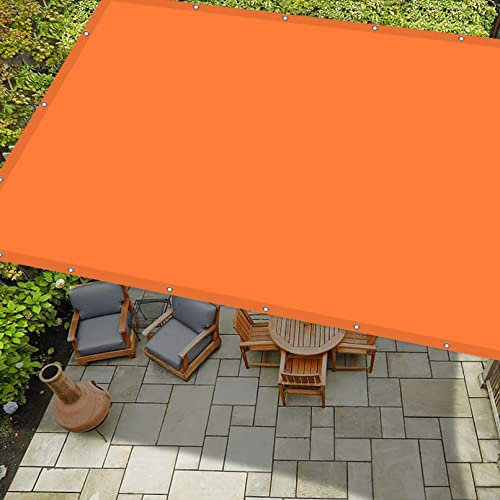 Terrassenüberdachung für den Außenbereich, rechteckig, 2 x 5,5 m, 98 % UV-Strahlen, Pergola-Markisen für Garten, inklusive 4 Seilen für einfache Installation