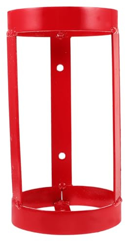 PartyKindom Fire Extinguisher Hanger Metal Bracket Stand for Cylinder Fire Extinguisher Organizer Holder Support for Home Office Use