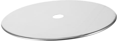 CIYODO Stainless Steel Heat Diffuser Ring Thickened Plate for Induction Cookers Electric Stoves Hot Pot Tables Non-Slip Heat Diffusion Adapter for Kitchen and Restaurant Use