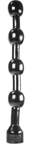 Domestic Partner - Butt Man Balls - Analkugeln - 50 cm, Schwarz
