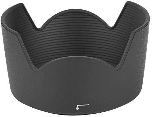 PUSOKEI Parasol para Objetivo de cámara para AF-S DX 55-200mm F/4-5.6G ED. Lente 85mm F/3.5G, Parasol HB-34, Parabrisas, Adecuado para fotógrafos