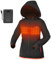 iHEAT Beheizbare Jacke Damen,Wasserdicht Winddicht Warm Softshell Winter Jacke mit QC3.0 14400MAH Akku,3 Einstellbar Temperatur Elektrischer Beheizte Jacken für Outdoor Wandern Jagd Motorrad Camping