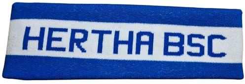 Hertha BSC Berlin Stirnband Blau-Weiß Ohrenwärmer | Headband HBSCB - Plus Lesezeichen I Love Berlin