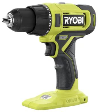RYOBI ONE+ 18V Cordless 1/2 in. Drill/Driver (Tool Only) PCL206B Black Green