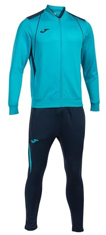 Joma Herren Trainingsanzug, 8XS - 3XL - Chandal Jacke mit Reißverschluss und Taschen – Hose mit Elastischem Bund, Kordelzug und Rippbündchen - Championship VII