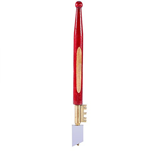 ANKROYU Tagliavetro Professionale Per Impieghi Gravosi, Tagliavetro Autolubrificante, Tagliavetro Diamantato Portatile di Alta Qualità, Utensile da Taglio Artistico Per Tagliare Vetro Spesso, Diamant