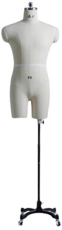 JLXJYS Schneiderpuppe Nähpuppenständer mit Flexiblen Armen, Schneiderpuppe Aus Schaumstoff for Die Kleiderherstellung (Size : XXXL 92)