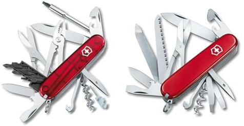 Victorinox Schweizer Taschenmesser Cyber Tool M & Schweizer Taschenmesser Ranger, Swiss Army Knife, Klappmesser, 21 Funktionen, Klinge, Korkenzieher, Dosenöffner